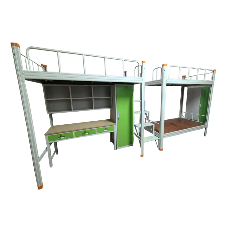 三人步梯學(xué)生公寓床，如何滿足在校學(xué)生的多樣儲(chǔ)物需求？