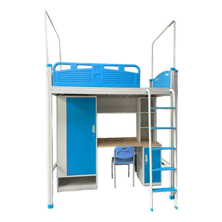 鐵床廠家分享：單人學(xué)生公寓床儲(chǔ)物空間設(shè)計(jì)有哪些巧思？