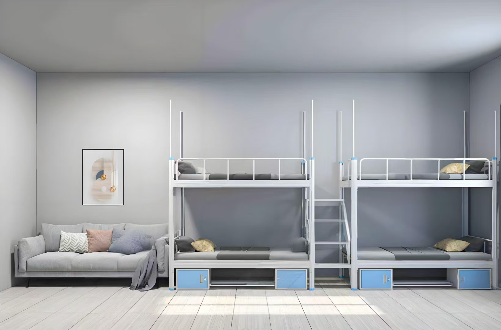 公寓出租房選擇雙層鐵床好還是木質(zhì)床好？